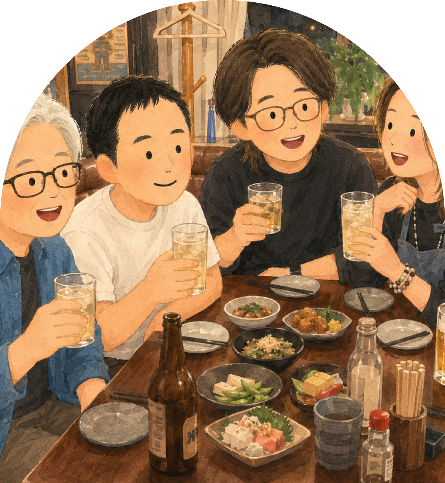 居酒屋の様子